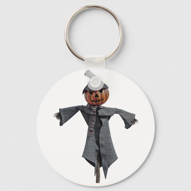 Jack O Scarecrow Key Ring (Front)
