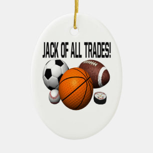 Jack Of All Trades Ceramic Tree Decoration