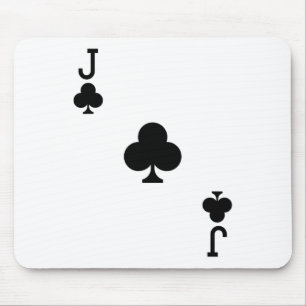 Jack Of Clubs Costume Halloween Deck Of Cards Mouse Pad