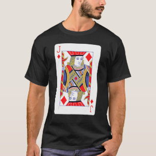 Jack Of Diamons Playing Card T-Shirt