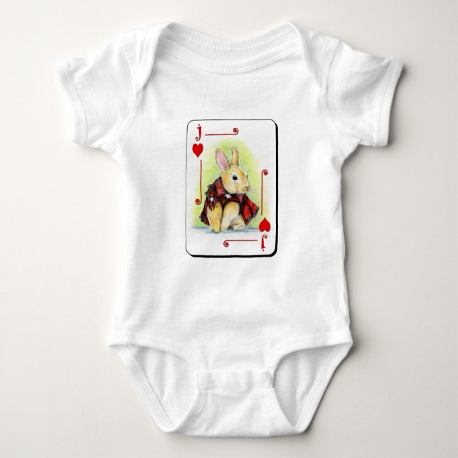 Jack of Hearts Baby Bodysuit (Front)