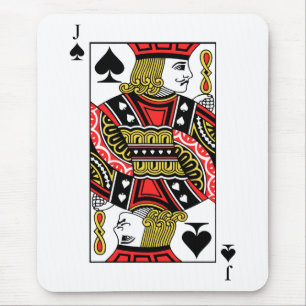 Jack of Spades Mouse Pad