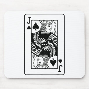 Jack Of The Spades Costume Apparel Halloween Deck Mouse Pad