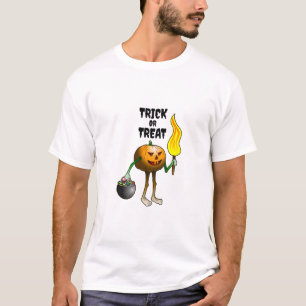 Jack O'lantern out to trick or treat T-Shirt