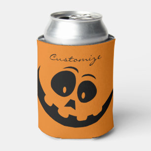 Jack O'lantern Smile Thunder_Cove Can Cooler