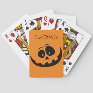Jack O'lantern Smile Thunder_Cove Playing Cards