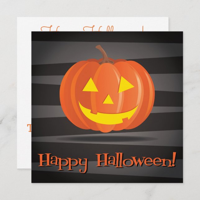 Jack O'Lanterns! Invitation (Front/Back)