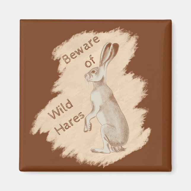 Jack Rabbit and Friends Magnet (Front)