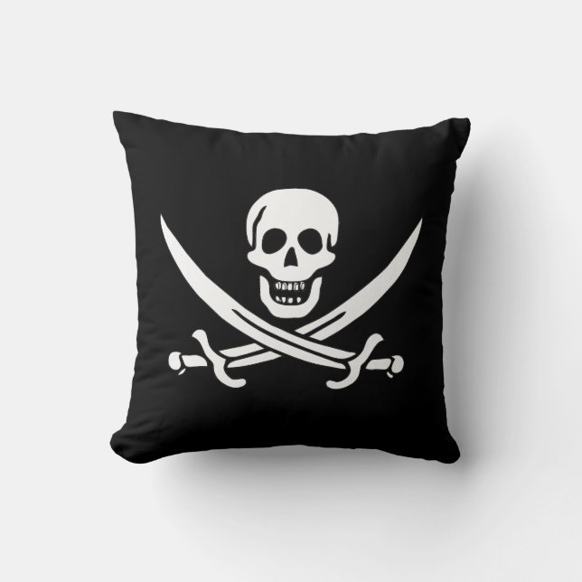 Jack Rackham Calico Jack Cushion (Front)
