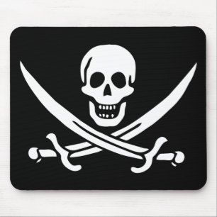 Jack Rackham mousepad (Large image)