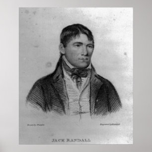 Jack Randall, engraved by Hopwood Poster