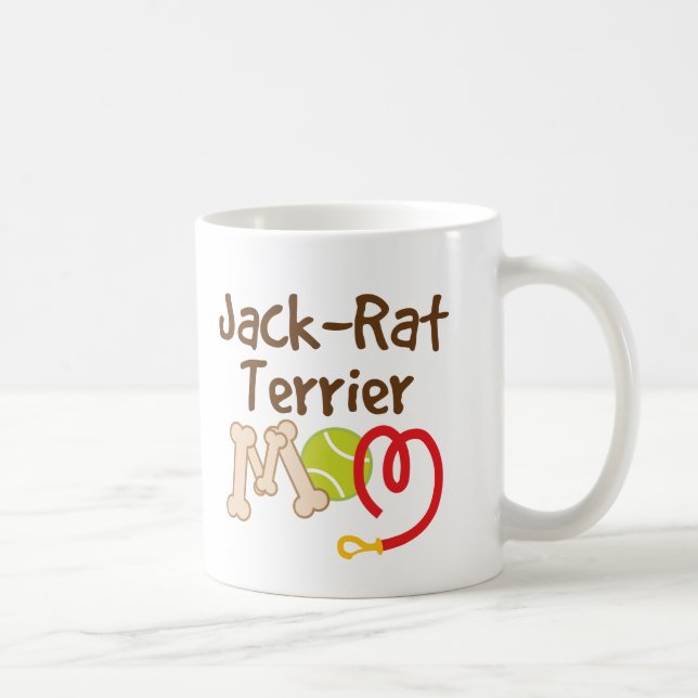 Jack Rat Terrier Dog Breed Mum Gift Coffee Mug (Right)