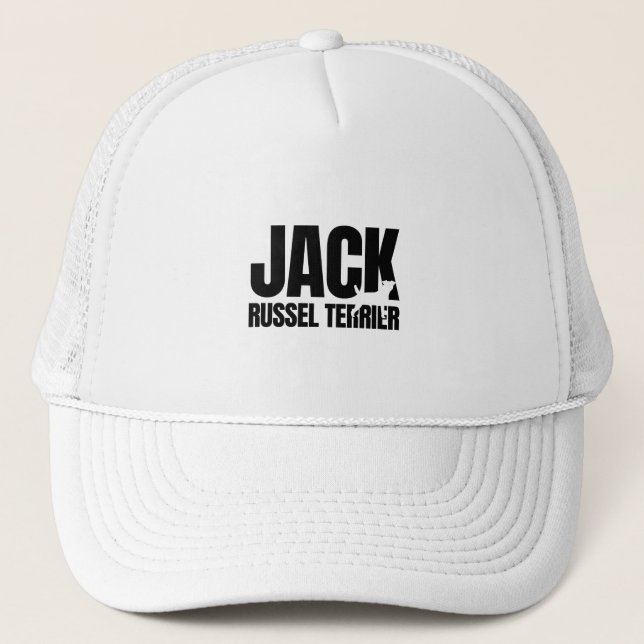 Jack Russel Terrier Breed Lover Trucker Hat (Front)