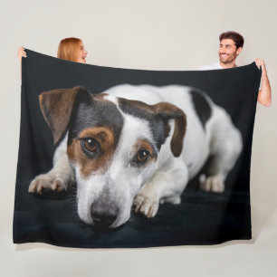 JACK RUSSEL TERRIER FLEECE BLANKET
