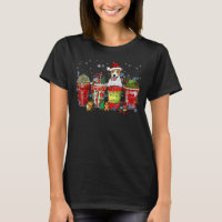 Jack Russel Terrier Iced Latte Snowmen Sweets Snow