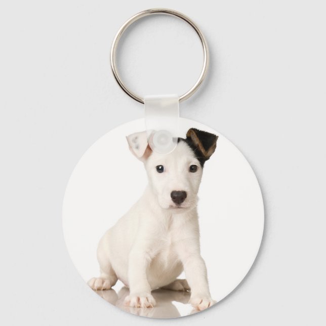 Jack Russel terrier Key Ring (Front)