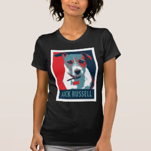 Jack Russel Terrier Political Hope Parody T-Shirt
