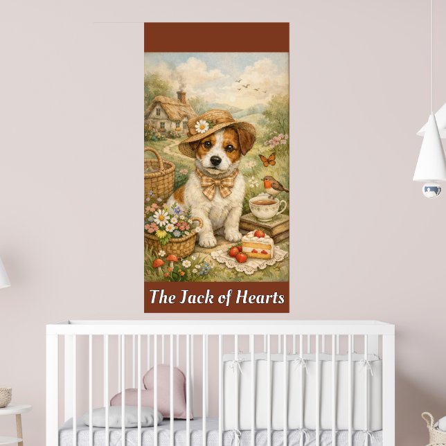 Jack Russel Terrier Poster (Nursery 2)
