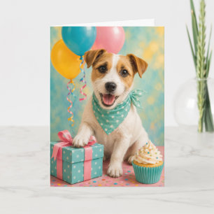 Jack Russell Birthday Card
