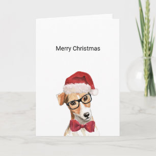 Jack Russell Christmas Card