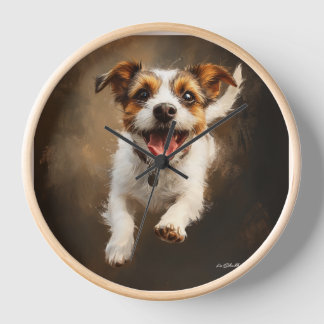 Jack Russell Clock