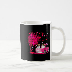 Jack Russell Couple Truck Happy Valentines Day Gif Coffee Mug