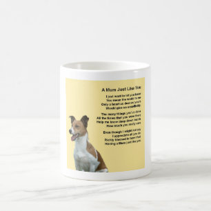 Jack Russell Design Mug with a Mum Poem