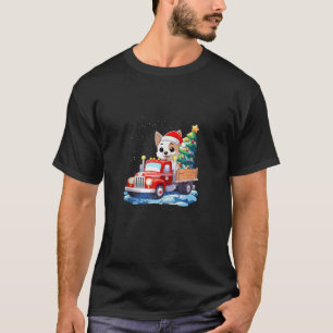 Jack Russell Dog Merry Christmas Tree Truck Uglx S T-Shirt