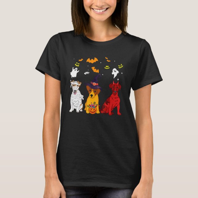 Jack Russell Dog T-Shirt (Front)