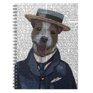 Jack Russell in Boater 2 Notebook