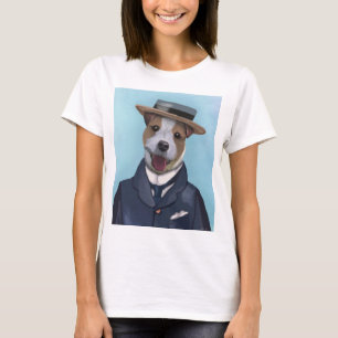 Jack Russell in Boater T-Shirt
