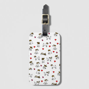 Jack Russell Luggage Tag