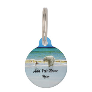 Jack Russell Meet Polar Bear, Pet Tag