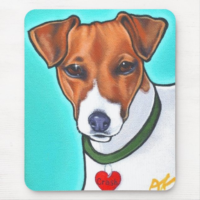 Jack Russell mouse pad (Front)