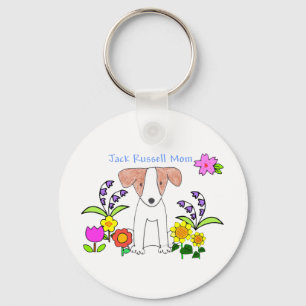 Jack Russell Mum Keychain