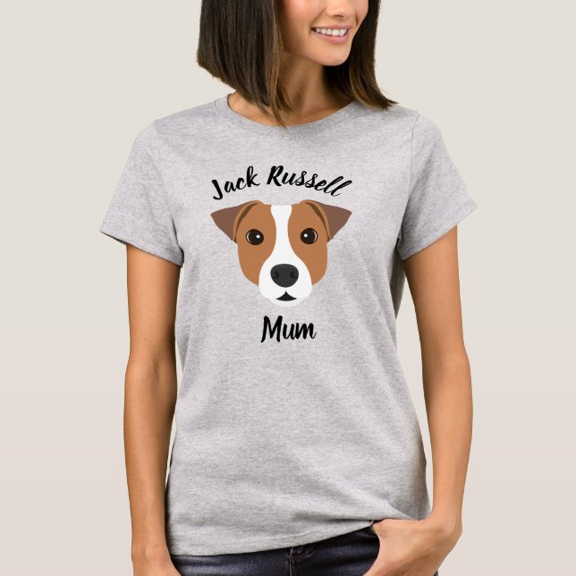 Jack Russell Mum T-Shirt (Front)