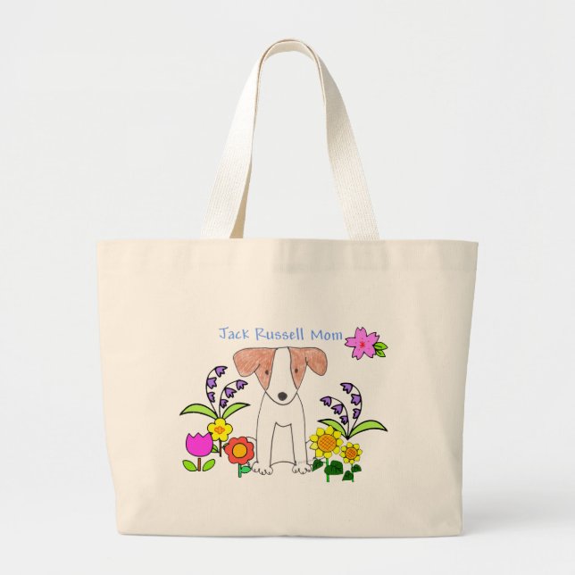 Jack Russell Mum Tote Bag (Front)