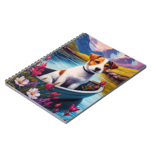 Jack Russell on a Paddle: A Scenic Adventure Notebook