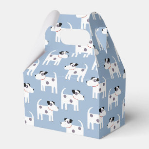 Jack Russell Parson Terrier Dog Pattern Favour Box