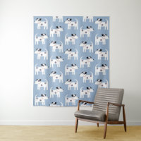 Jack Russell Parson Terrier Dog Pattern