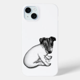 Jack Russell puppy 10 weeks old iPhone 15 Mini Case