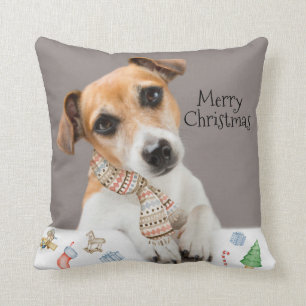 Jack Russell Puppy Dog Animal Pet Cushion