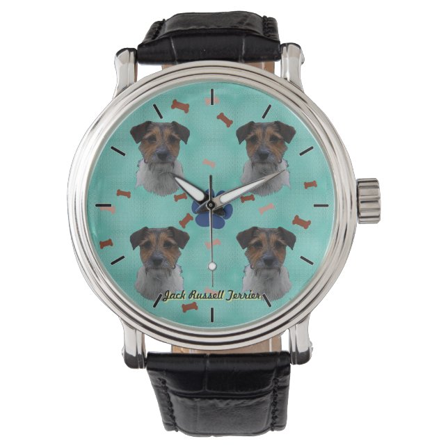 Jack Russell Terrier Art Watch (Front)