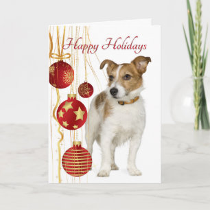 Jack Russell Terrier Christmas Card