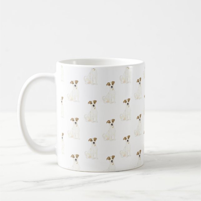 Jack Russell Terrier Coffee Mug (Left)