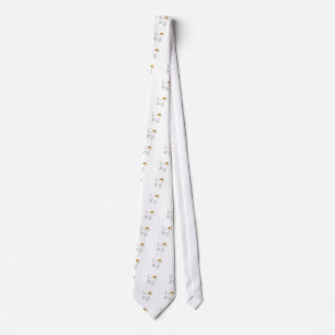 jack russell terrier colour silhouette tie