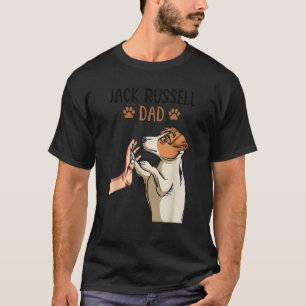 Jack Russell Terrier Dad Dog Father Funny Men T-Shirt