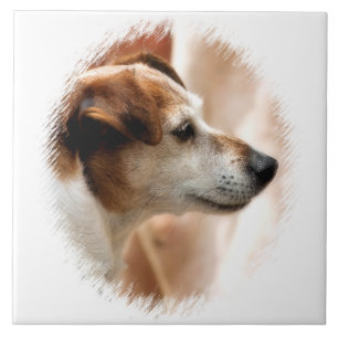 JACK RUSSELL TERRIER DOG CERAMIC TILE
