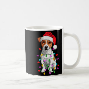 Jack Russell Terrier Dog Christmas Sweater Xmas Pe Coffee Mug