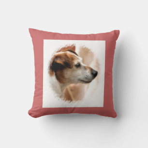 JACK RUSSELL TERRIER DOG CUSHION